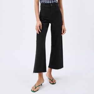 ZARA Marine Straight Jeans - Black